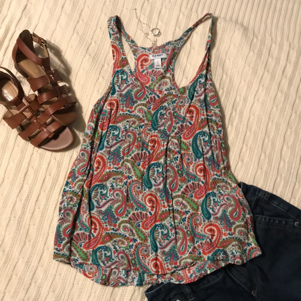 Old Navy Print Tank